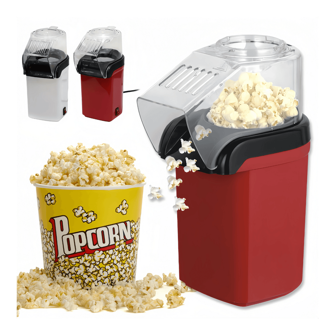 Electric Popcorn Popper Maker – ماكينة الفشار الكهربائية